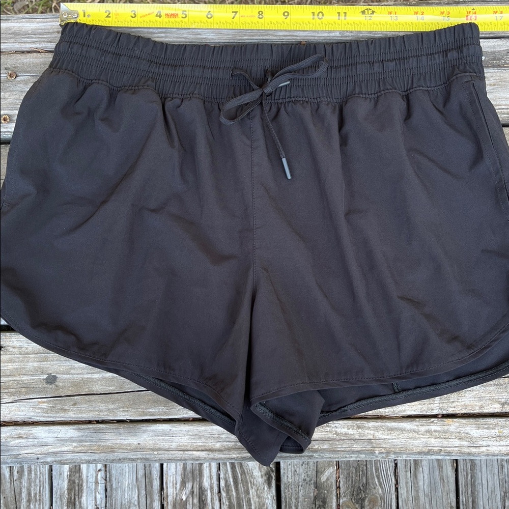 90 Degree By Reflex Black Athletic Shorts